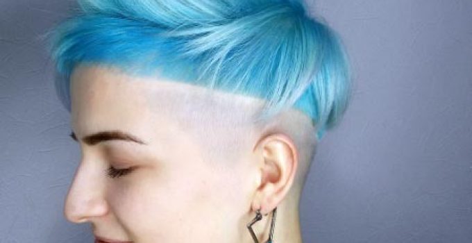 combinado con corte en jopo