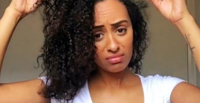 Keratin softens and relaxes curls