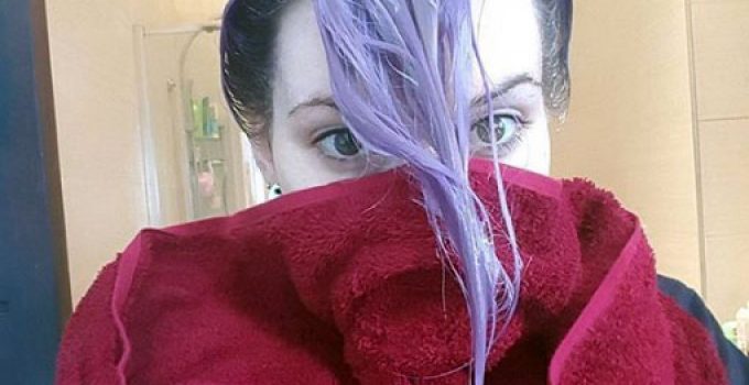 from orange to blonde