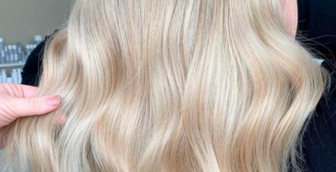 starting from golden blonde