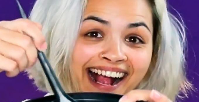 to apply to her roots