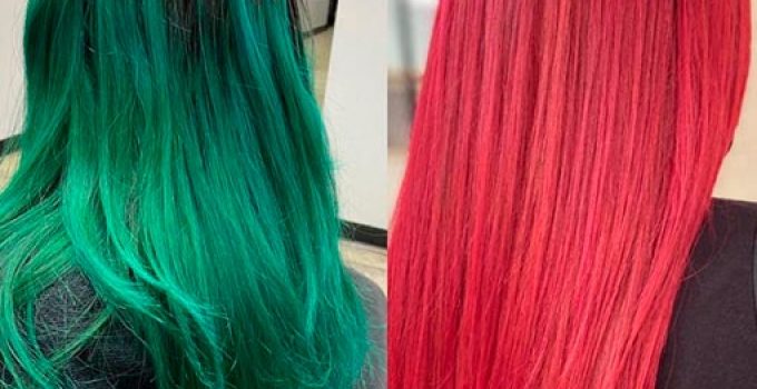 primero desvanecer el tinte verde