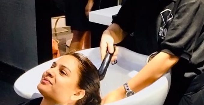 antes del brazilian blowout