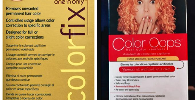 remove permanent dye from hair