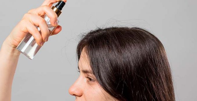 keratin treated hair