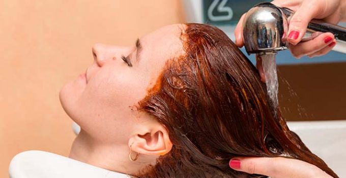 wash hair after dyeing