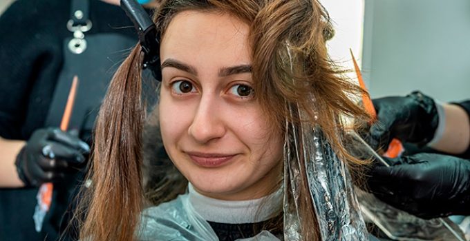 con revelador de 10 volumenes